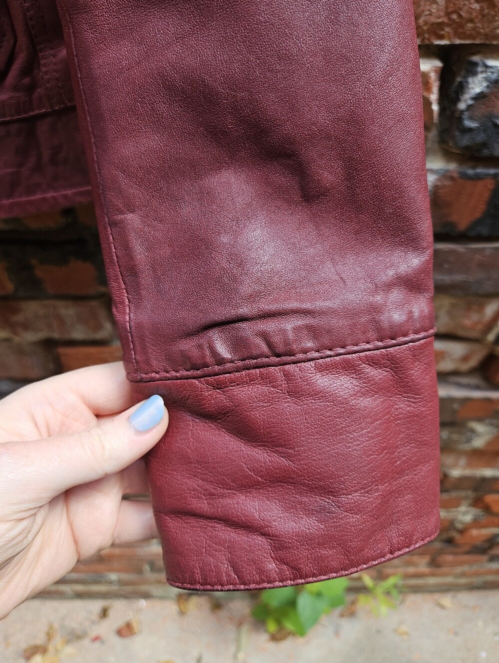 Black Rivet Leather Jacket - Picture 8 of 16